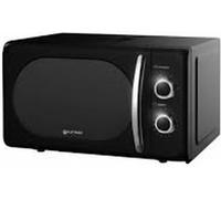 Grunkel - Micro-ondes de 20 litres et 700W de puissance avec 5 et 6 niveaux de puissance et minuterie de 60minutes couleur White (avec grill noir)