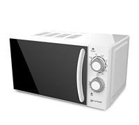 GRUNKEL Orbegozo MIG2036 Microwave with Grill, 20 Litre Capacity, 8 Automatic Cooking Menus, 5 Power Levels, Digital Display, 60 Minutes, 800 W, Steel, White