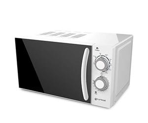 GRUNKEL Orbegozo MIG2036 Microwave with Grill, 20 Litre Capacity, 8 Automatic Cooking Menus, 5 Power Levels, Digital Display, 60 Minutes, 800 W, Steel, White