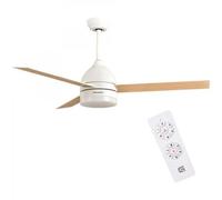 Grunkel SKYECO-42 ventilateur Blanc, Bois