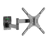 GRUNKEL - Support TV Mural - Capacité de Charge jusqu'à 15 kg - Design Compact et résistant - Installation Facile - Comprend Un kit d'outils au Format VESA de 50 x 50 à 200 x 200 mm