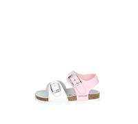GRUNLAND Junior Sandale en matière recyclée | AIR SB0027 Bianco-Rosa 25
