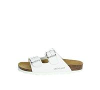 Grunland Luce CB3090 Noir Chaussons Enfant Boucles BIRK plantaire anatomique, Blanc, 27 EU