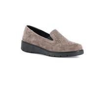 Grunland Mocassin Comfort avec paillettes | TASS SC2179, taupe, 40 EU