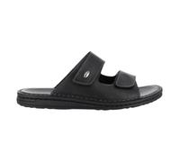 Grunland Pantoufle en Cuir à Double Bride | LAPO CI3081 Nero 42