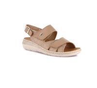 Grunland Sandale à Bride Ajustable | DASA SE0194 Taupe 39