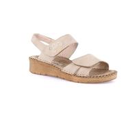 Grunland Sandale Confort ornée d'appliqués | PALO SA1975 Taupe 38