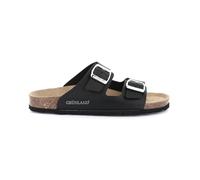 Grunland Sara Chaussons Féminin Sandales Deux Bandes en Cuir Anatomique