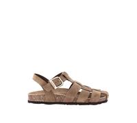 Grunland Sara SB1413 Sandales semi-fermées en daim, beige, 37 EU