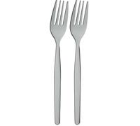 Grunwerg Economy Collection TAF999P 12 fourchettes de table, Acier inoxydable 18/0, 180mm (Lot de 2)