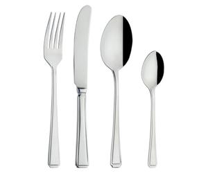 Grunwerg Harley Set di posate da 16 pezzi, Acciaio inossidabile 18/0, per 4 Persone