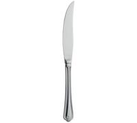 Grunwerg Jesmond Motif Couverts, Lot de 12 Couteaux à Steak en Acier Inoxydable, Argenté