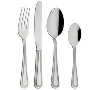 Grunwerg Ménagère de 24 Couverts, Acier Inoxydable, 23 x 2 x 0,5 cm