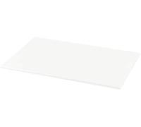 Grunwerg Planche à découper en Plastique Haute densité, Plastique, Blanc, 45 x 30 x 1 cm