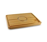 Grunwerg Planche à découper et à sculpter en Bambou, Bamboo, Marron, 48 x 36 x 3 cm