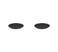 Grunwerg Tuffgrip Super Plastic Plateau en Plastique - Noir, Rond, 27" diamètre (Lot de 2)