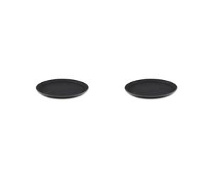 Grunwerg Tuffgrip Super Plastic Plateau en Plastique - Noir, Rond, 27" diamètre (Lot de 2)
