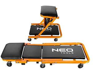 Grupa Topex Neo Garage 11-601 Tabouret pliant 2 en 1 pour mécanicien