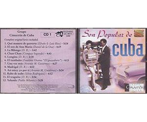 Grupo Cimarron de Cuba - Son Popular de Cuba