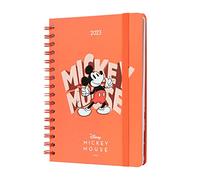Grupo Erik - Agenda 2023 Semainer Disney, Mickey - Agenda A5 avec Spirale | Agenda Etudiant, Agenda Professionnel 2023
