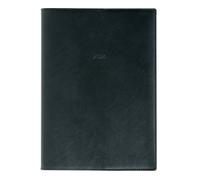 Grupo Erik: Agenda 2026 en italien - Agenda hebdomadaire 2026 A4, agenda pour rendez-vous, intervalles de 30 minutes et espace notes, couverture souple noire, planificateur hebdomadaire, annuel et