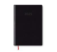 Grupo Erik Agenda de rendez-vous 2025 de décembre 2024 à janvier 2026, carnet de rendez-vous en polyuréthane souple et intervalles de 30 minutes, semainier 2025, semainier 2025, vertical