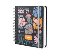 Grupo Erik - Agenda Scolaire 2026 2027 Journalier Fleurs | Agenda Enfant 2026 2027, Fournitures Scolaires