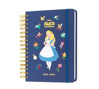 Grupo Erik - Agenda Scolaire Disney Journalier 2025 2026 | Agenda A5 Alice au Pays des Merveilles | Fournitures Scolaires et Professionnelles