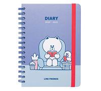 Agenda Scolaire 2020/2021 A5 Semainier Line Friends