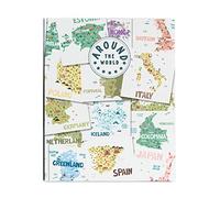 Erik Album photo Grupo Erik Around The World 13 x 20 cm 96 pochettes couverture synthétique Blanc