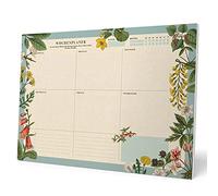 Grupo Erik - Bloc Notes A3 Botanical, Version Allemande, Semainier, Sous-Main Bureau, Planner Hebdomadaire, Papeterie de Bureau, To Do List, Blocs Mémo, Fournitures Scolaires
