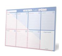 Grupo Erik - Bloc Notes A4 Semainier Amelie Pastel Collection, Version Espagnole | Sous-Main Bureau, Planner Hebdomadaire | Papeterie de Bureau, Fournitures Scolaires, Organisateur de bureau