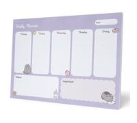 Grupo Erik - Bloc Notes A4 Semainier Pusheen | Sous-Main Bureau, Planner Hebdomadaire | Papeterie de Bureau, Fournitures Scolaires, Organisateur de bureau
