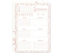 Grupo Erik - Bloc Notes A5 Miss Haiku, Planning Journalier, Daily Planner, To Do List, Papeterie de Bureau, Planificateur, Blocs Mémo, Fournitures Scolaires