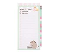 Grupo Erik - Bloc-notes Magnétique Pusheen | Liste de courses magnétique frigo avec crayon de papier | Feuilles détachables 10 x 21 cm, to-do list bloc note