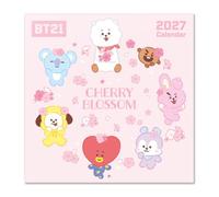 Grupo Erik BT21 Calendrier 2027 Mural - 2027 30x30cm