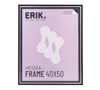 Grupo Erik - Cadre 40 x 50 cm Noir Mat, en Aluminium | Décoration Murale, Cadre pour Puzzle 50x40
