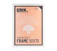 Grupo Erik - Cadre 50x70 Blanc, en Bois MDF | Cadre Affiche et pour Poster