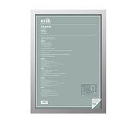 Grupo Erik - Cadre 50x70 cm - Argent, Cadre Poster, Prints, Affiche Decoration Murale, Tableau Décoration Murale M500X700P Argenté
