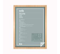 Grupo Erik - Cadre 60x80 cm - Couleur Bois | Cadre Poster, Affiche Decoration Murale, Tableau Décoration Murale