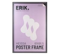 Grupo Erik - Cadre 61 x 91,5 Noir Mat, en Alumimum | Décoration Murale, Cadre 61 x 91,5 cm pour Poster