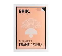 Grupo Erik - Cadre A2 Blanc, 42 x 59,4 cm, en Bois MDF | Cadre affiche et pour poster