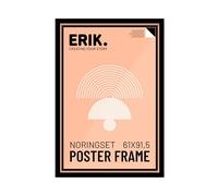 Grupo Erik - Cadre Poster 61x91,5 Noir, en Bois MDF | Cadre affiche, cadre pour poster, cadre tableau