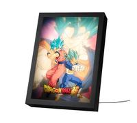 Grupo Erik - Cadre Lumineux Dragon Ball - Cadre LED avec 3 modes d'éclairage, Alimentation USB, 20x28 cm | Deco Chambre Ado Fille, Décoration Lumineuse, LED Deco