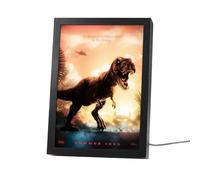 Grupo Erik - Cadre Lumineux Jurassic Park - Cadre LED avec 3 modes d'éclairage, Alimentation USB, 20x28 cm | Deco Chambre Ado Fille, Décoration Lumineuse, LED Deco