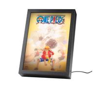 Grupo Erik - Cadre Lumineux One Piece - Cadre LED avec 3 modes d'éclairage, Alimentation USB, 20x28 cm | Deco Chambre Ado Fille, Décoration Lumineuse, LED Deco
