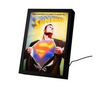 Grupo Erik Cadre lumineux Superman DC Comics – LED 3 modes USB 20x28 cm