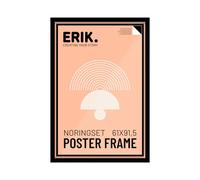 Grupo Erik - Cadre Poster 61x91,5 Noir, en Bois MDF | Cadre affiche, cadre pour poster, cadre tableau