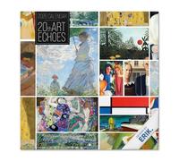 Grupo Erik - Calendrier Mural 2026 Art du 20ème Siècle | Calendrier Mensuel 2026-30x60cm - De Janvier à Décembre