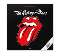 Grupo Erik - Calendrier Mural 2026 Les Rolling Stones | Calendrier Mensuel 2026-30x60cm - De Janvier à Décembre